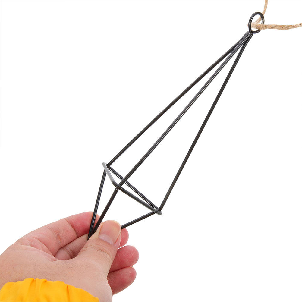 Spider Plant Hanging - 2 sztuki – metalowe, geometryczne pojemniki