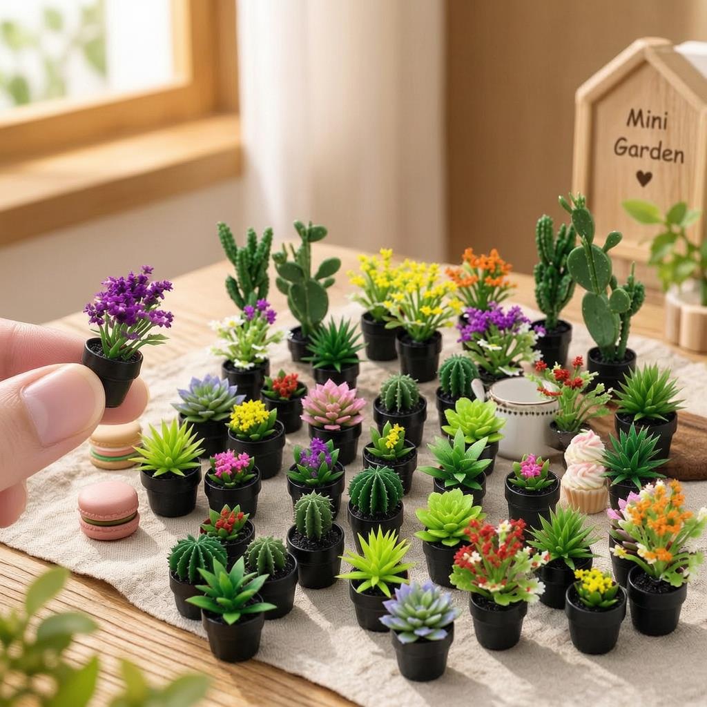 8 szt. Miniaturowych, plastiko – Echeveria Succulent recenzja i cena